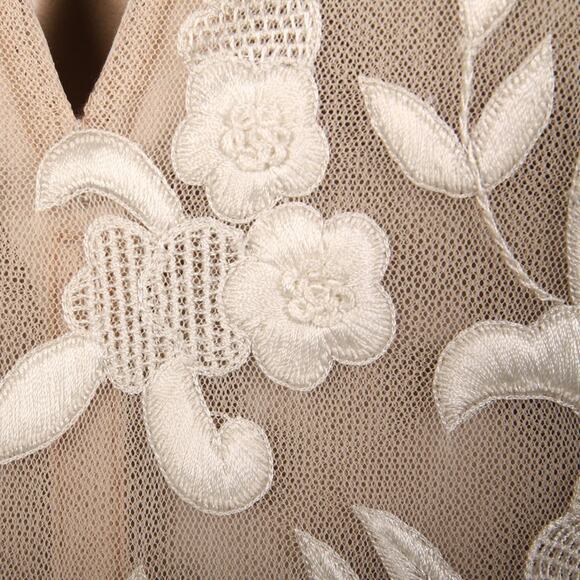 SACHIN AND BABI Giselle Ivory Strapless Ballgown Wedding Dress Size 12 - Picture 7 of 8